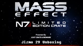 LootCrate Unboxing (Mass Effect)