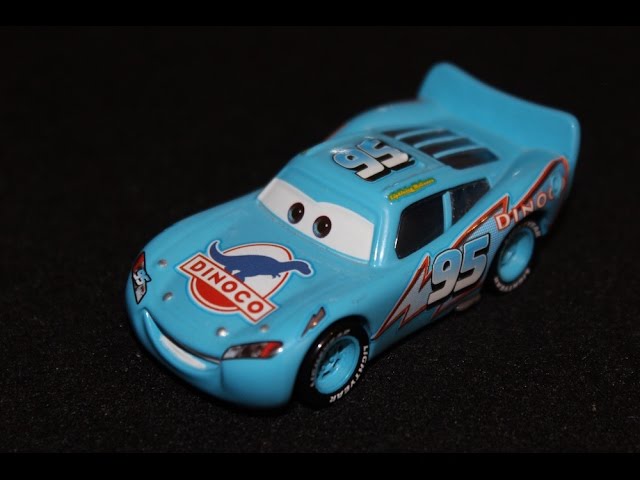 Mattel Disney Cars Dinoco Lightning McQueen (& Comparison of All Dinoco  Racers) Die-cast 