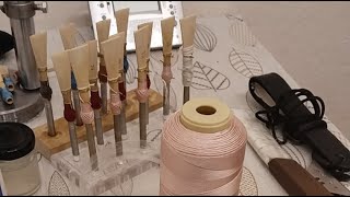 Boburmirzo Sultonov Makes Bassoon Reeds LIVE 2