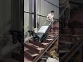 Electric tracked stair climber, won't damage steps or slip, adjustable speed, easily moves any goods