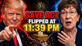 SAVE Act Hits 50 Votes at Midnight — Is the Filibuster Finally DEAD