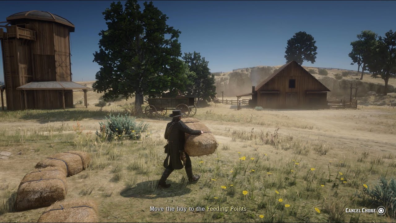 RED DEAD REDEMPTION 2 FARM WORK - BEECHER'S HOPE - YouTube