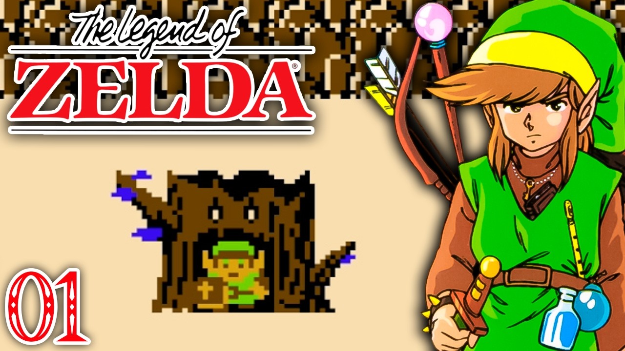 THE LEGEND OF ZELDA #01 : L'ORIGINE DE 40 ANS LÉGENDAIRES !