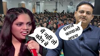 Dr.Vikas Divyakirti reply to Srushti Tawade