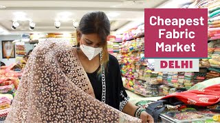 Cheapest Market For Designer Fabrics | GandhiNagar Market | Delhi Shopping | DesiGirl Traveller Vlog screenshot 3