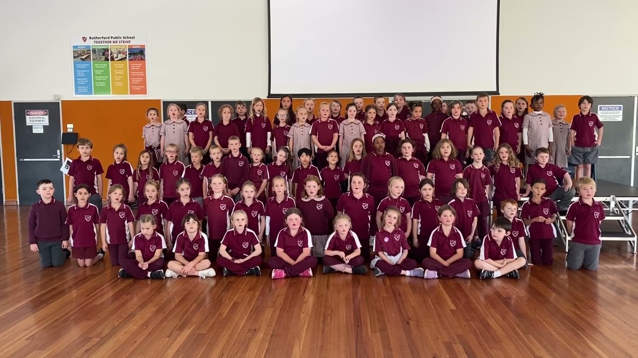 Rutherford Public School Infants Choir: From Little Things Big Things Grow