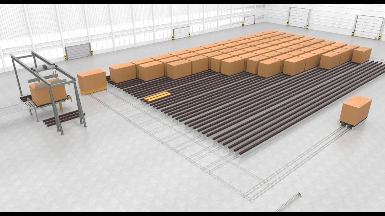 SIEMPELKAMP Transport Systems – uTrackSTV Stack Transfer Vehicle for wood based panel plants