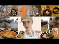 4日間リアルに食べたもの+Vlog☺