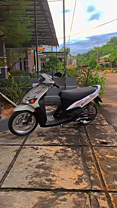 Modifikasi Yamaha Mio sporty putih mulus simple 🔥#mioproper #miothailandstyle #mothaiproject