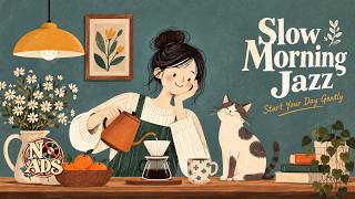 SLOW MORNING JAZZ ☕ 1940s｜朝日を浴びてくつろぐ、やさしいスロージャズBGM
