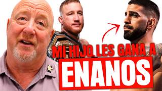 El PADRE de JUSTIN GAETHJE CALIENTA la PELEA! "Mi hijo le gana a los pequeños como TOPURIA"
