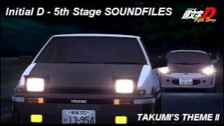 Initial D 5th Stage SOUNDFILES  Takumi's Theme II