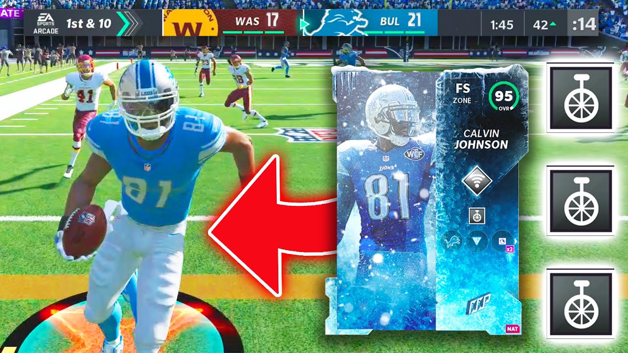 **THE USER GAWD** FREE SAFETY CALVIN JOHNSON IS A QUARTERBACKS NIGHTMARE! - Madden 21 Ultimate Team