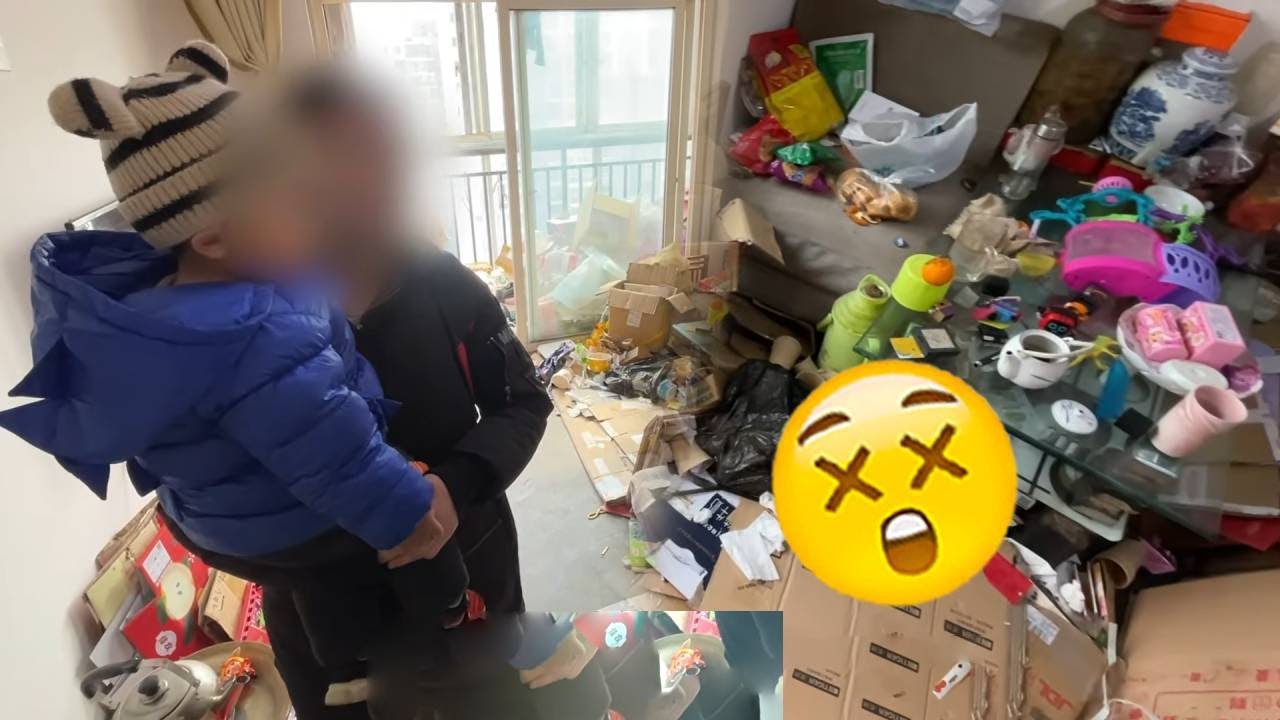 😭Helping poor families clean their rooms!