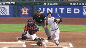 MIN@HOU: Dozier belts leadoff homer, sets team record