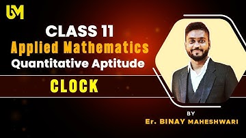 #Class 11 Applied Maths|Clock|M.L Aggarwal|@binaymaheshwari2808
