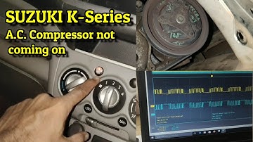 Suzuki K-series, A.C. Compressor Not coming on /WagonR /Alto/ Astar