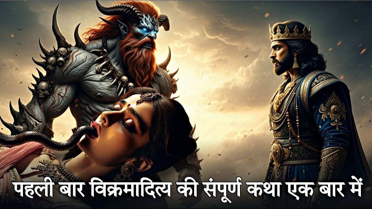 विक्रमादित्य और दैत्य दाम्भिकासुर की सम्पूर्ण जीवन गाथा पहली बार