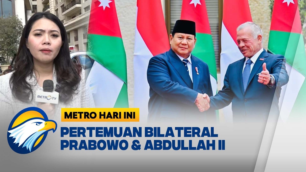 Memaknai Hubungan Bilateral Indonesia - Yordania | Metro Hari ini