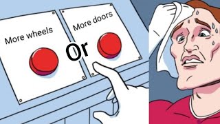 Are there more wheels or doors in the world?