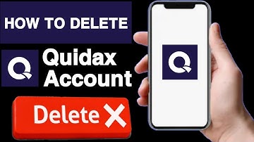How to delete quidax account||Quidax account delete||Delete quidax account||Unique tech 55
