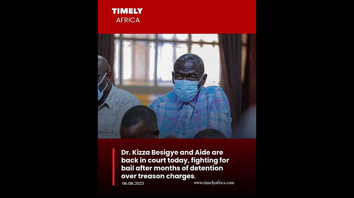 Dr Kizza Besigye, and his aide appeared to High Court to request a renewal of their bail application