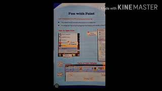 Class 1|Computer|Lesson no.9|Fun with paint|How to open paint|Drawing a Rectangle|PART-1