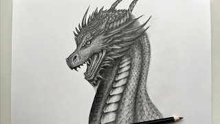 Cómo debujar un Dragón|paso o paso|Рисуем дракона|dragon|mejor