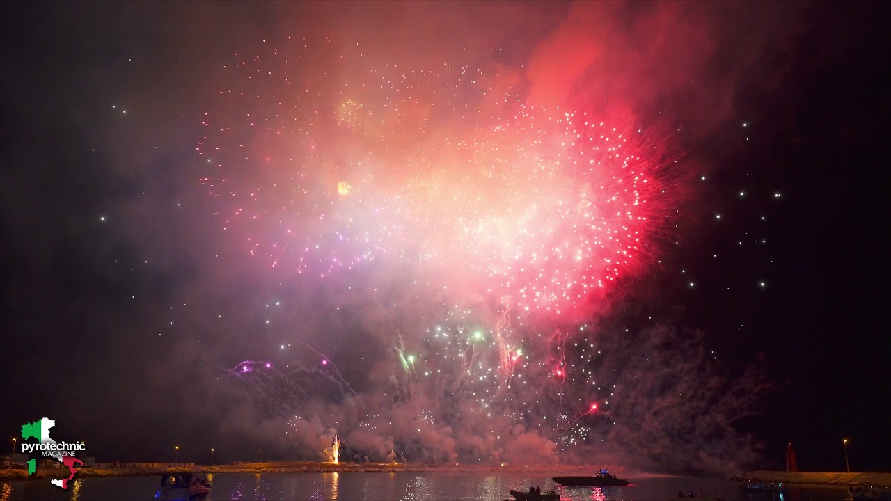 [4K video] Europirotecnia Gerardo Scudo Festival del arte Trani 2018
