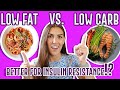 What is the BEST Diet for Insulin Resistance? (LOW FAT VS LOW CARB)