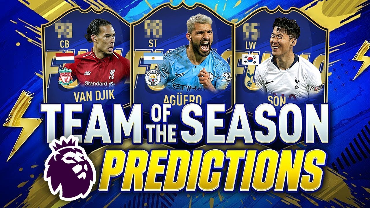 FIFA 19 - ПРЕДИКШН TOTS PREMIRE LEAGUE | AGUERO VAN DIJK SON & POGBA