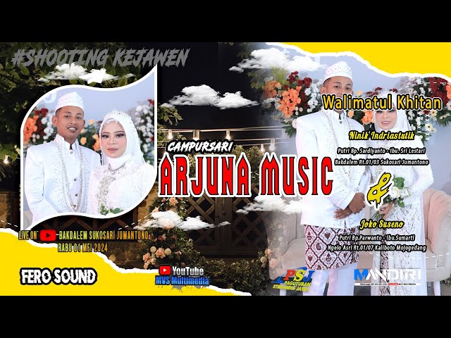 LIVE WEDDING NINIK & JOKO || CS.ARJUNA MUSIC || FERO AUDIO SOUND ||MVS MULTIMEDIA (SHOOTING KEJAWEN) class=