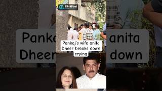 Pankaj Dheer’s Wife Anita Dheer Breaks Down In Tears, Son Nikitin Dheer Seen Consoling Her
