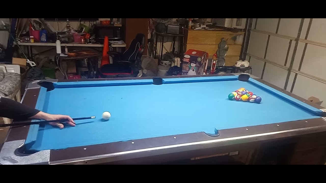 Perfect Pool Break Tutorial Epic pool break with my 1-piece composite cue! - YouTube
