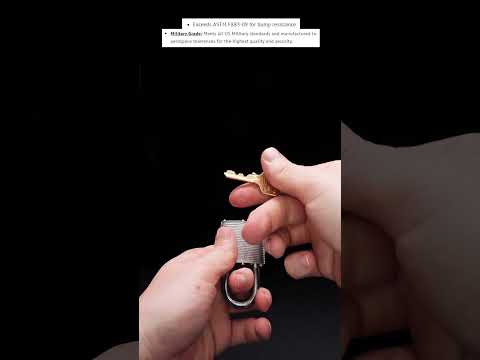 0080 - Commando Lock #security #lockpicking #military #survival