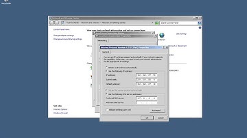 Setting Static IP Address for Windows Server 2008 R2 or Windows 7