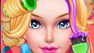 Fashion doll hair salon makeup and dressup game screenshot 5