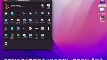Accessibility Settings on the Macbook