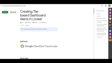 Creating Tile-based Dashboard Alerts in Looker | Arcade2025 #GSP1160#arcade#goolgecloud#solution