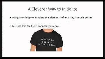 Lesson 6 - While Loops and Arrays