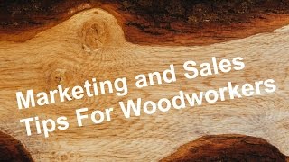 http://bit.ly/MakeMoneyWoodworking - You can build beautiful things in wood. But how and where can you sell them? Woodworking 