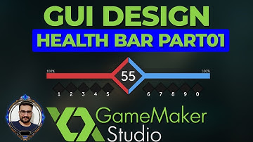 gui design health bar in gamemaker studio part01