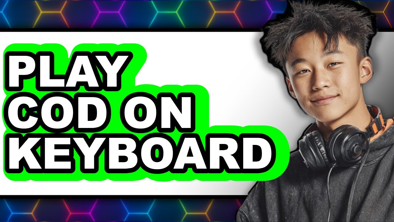 How To Play Call Of Duty On Keyboard (UPDATED) - YouTube