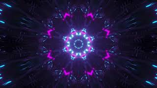 1 Hour Visual Loop L Ultra High Definition 4K Screensaver L Flying Through Psychedelic Tunnel L 4K
