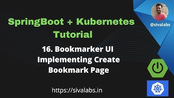 Spring Boot + Kubernetes Tutorial Series - Part 16 : Implementing Add Bookmark Feature