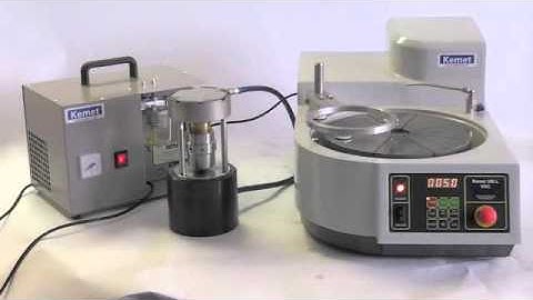 Kemet 300 LVAC Geological Sample Polishing Machine