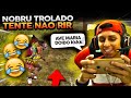 NOBRU É TROLADO AO VIVO E FICA MORRENDO DE VERGONHA NA LIVE! (TENTE NÃO RIR)