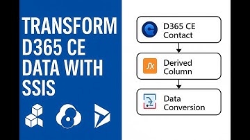 🚀 Episode 3: Transforming D365 CE Data using SSIS + KingswaySoft + Dataverse