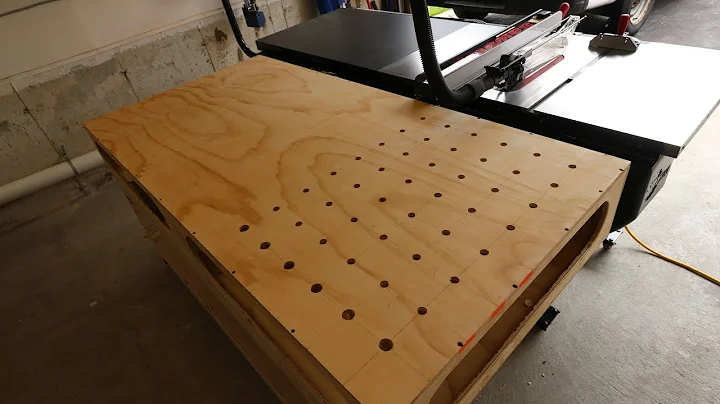 Build a modified Ron Paulk Workbench - 005