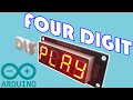 How to use 4-digit LED TM1637 display with Arduino